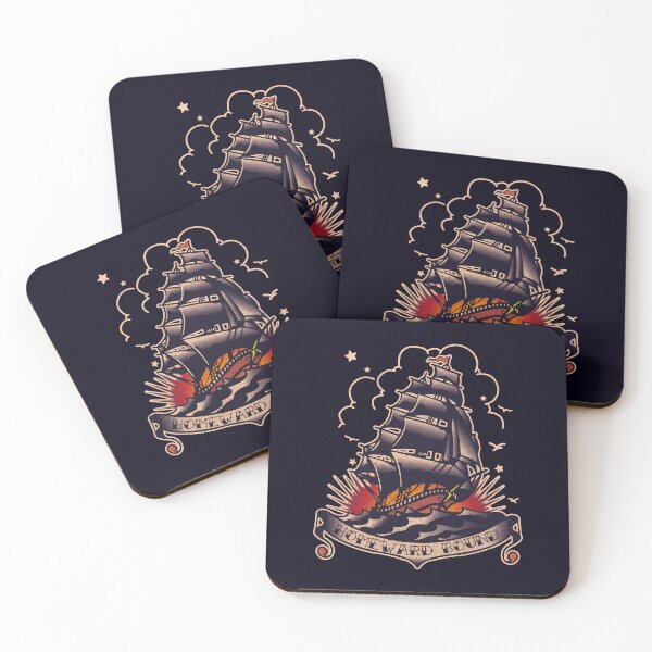 Item preview, Traditional Tattoo Sailing Ship Homeward Bound designed and sold by boec gear.