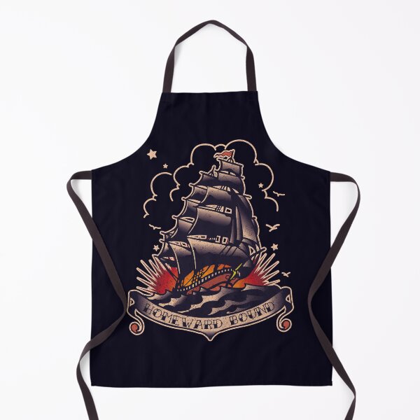 Item preview, Traditional Tattoo Sailing Ship Homeward Bound designed and sold by boec gear.