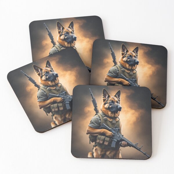 Item preview, German Shepherd Dog x Military Soldier K9 designed and sold by GSDDESIGNMERCH.