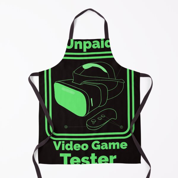Item preview, Unpaid Video Game Tester - Funny Gaming designed and sold by KimKe.
