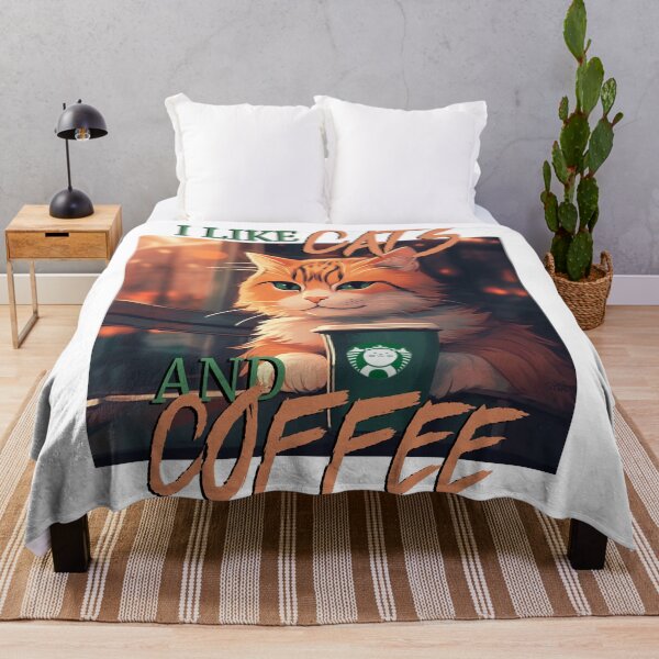 Item preview, I Like Cats and Coffee designed and sold by go-go-designs.