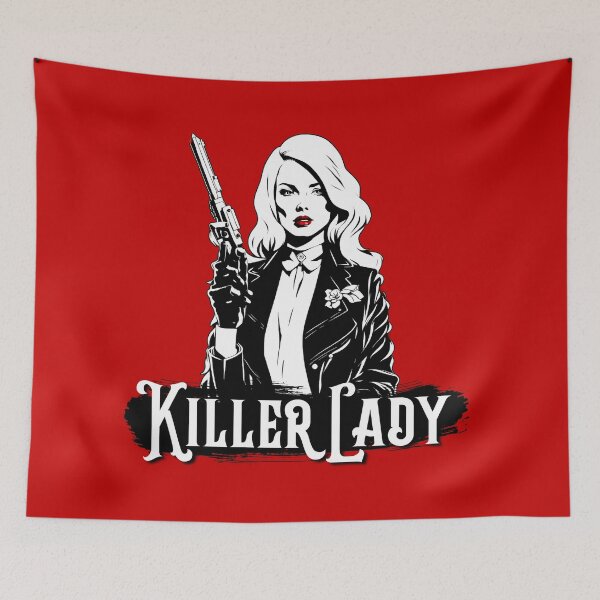 Item preview, Killer Lady Gun Edition designed and sold by CYLA WORLD | Official Store.