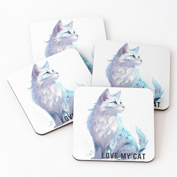 Item preview, Meow Love: Adorable Cat-Themed Merchandise for Feline Enthusiasts! designed and sold by NatthyDesign.