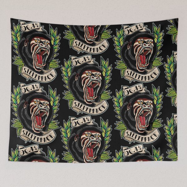 Item preview, Traditional Tattoo, 96.4% Silverback Gym Apparel designed and sold by boec gear.