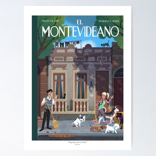 Marzo "Regalos de la Calle" Póster