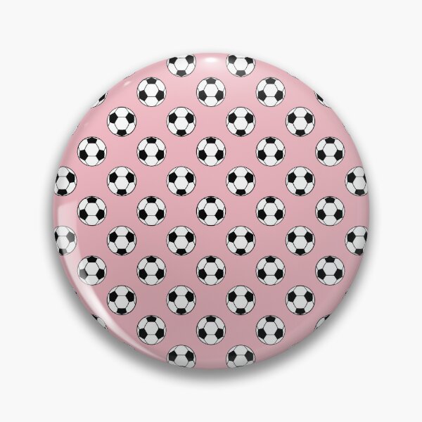 Item preview, Soccer Balls - Tickled Pink designed and sold by Una Somerville.