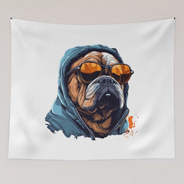 Item preview, Urban Bulldog: Streetwise Bulldog Vibes | Dog Lovers designed and sold by DarcoDesigns.