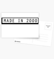Made in 2000 Postcards