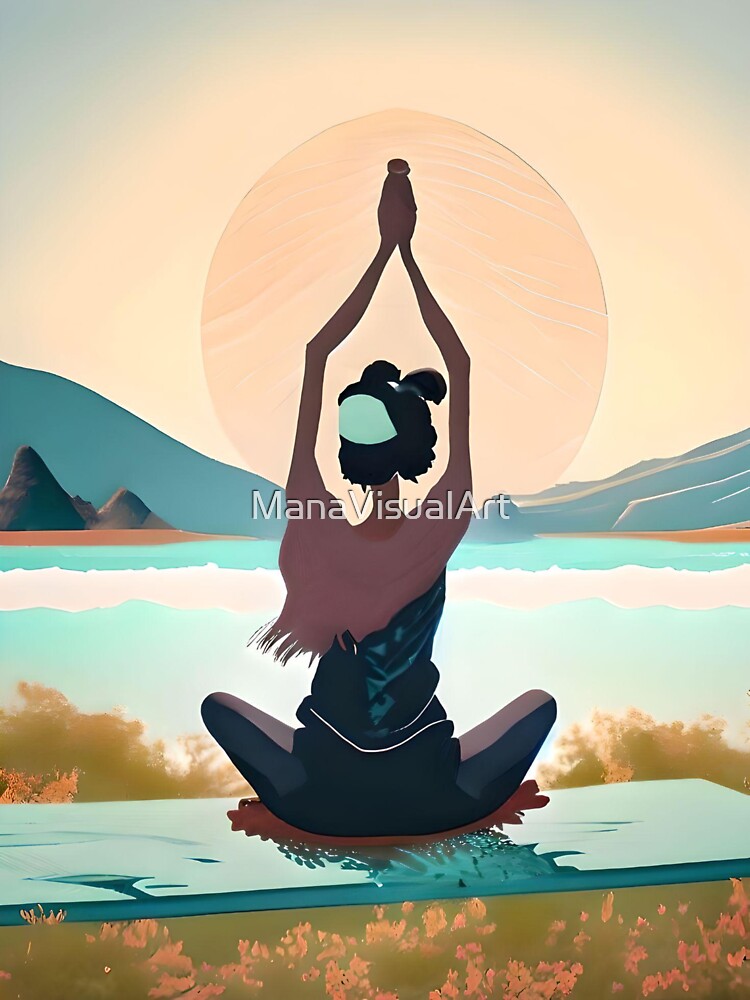 Harmonious Yoga Sticker