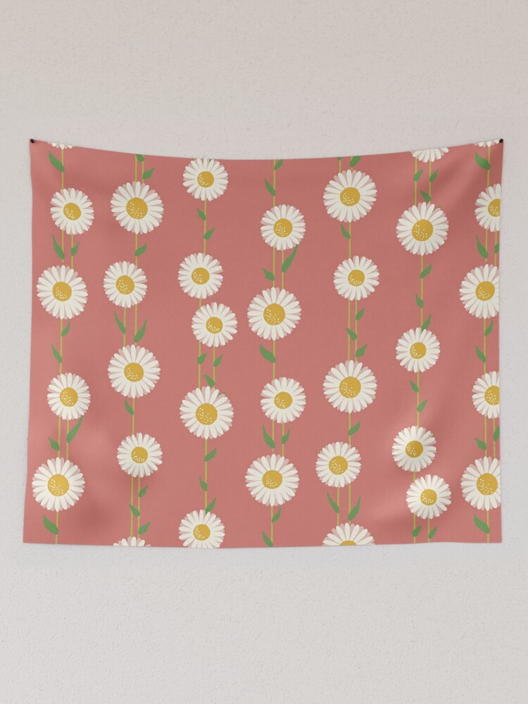 Disover Sweet Daisies [red] | Tapestry