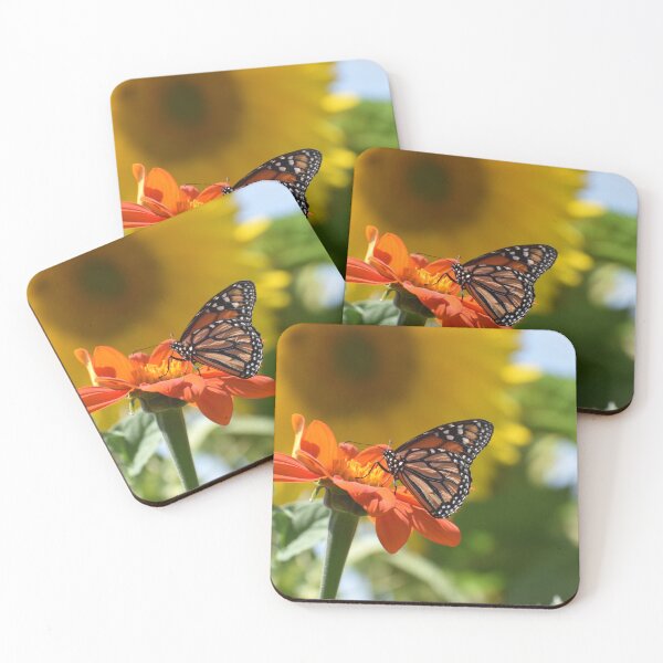 Item preview, Monarch Butterfly on Orange Flower designed and sold by Eleu Tabares.