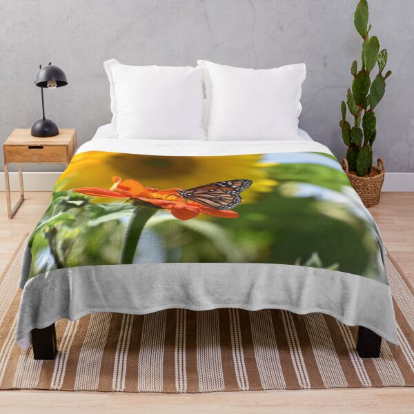 Item preview, Monarch Butterfly on Orange Flower designed and sold by Eleu Tabares.