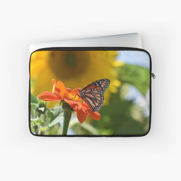 Item preview, Monarch Butterfly on Orange Flower designed and sold by Eleu Tabares.