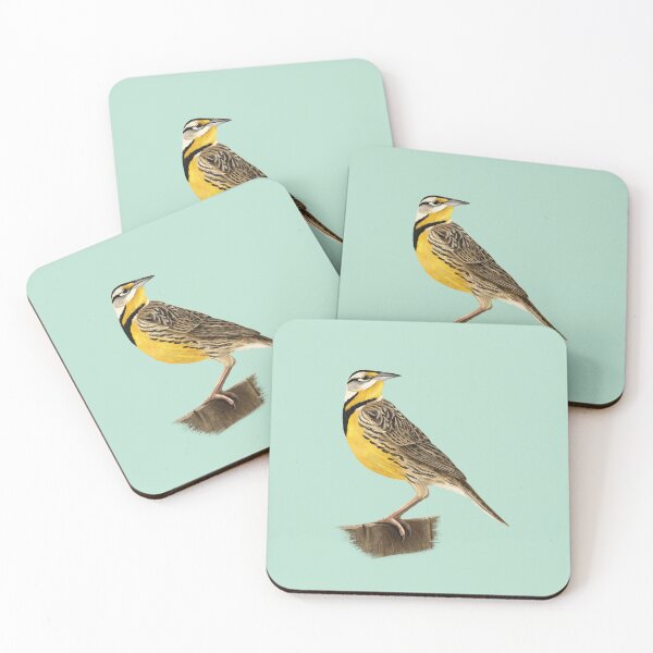 Item preview, Eastern Meadowlark Bird Standing on a Fence designed and sold by Nick Garnhart.