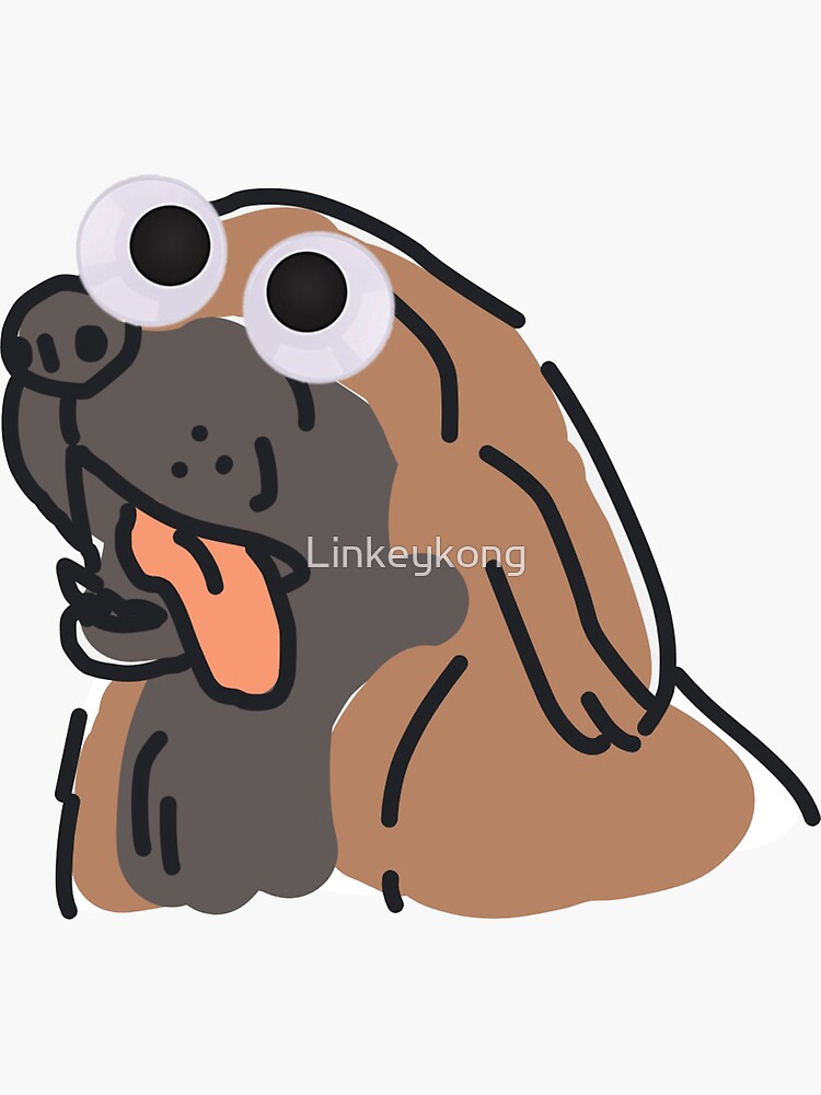 Googly Eye Dog Stickers