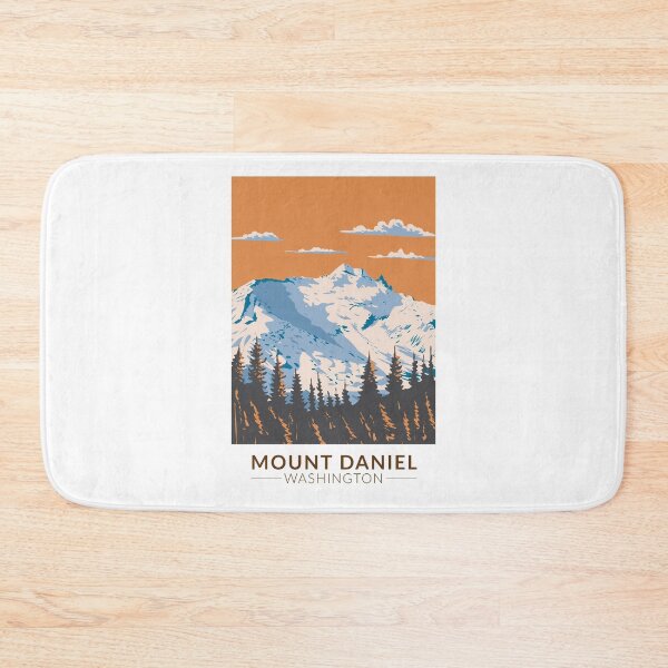 Item preview, Mount Daniel Washington Travel Art Vintage designed and sold by KrisSidDesigns.