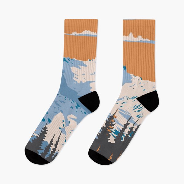 Item preview, Mount Daniel Washington Travel Art Vintage designed and sold by KrisSidDesigns.