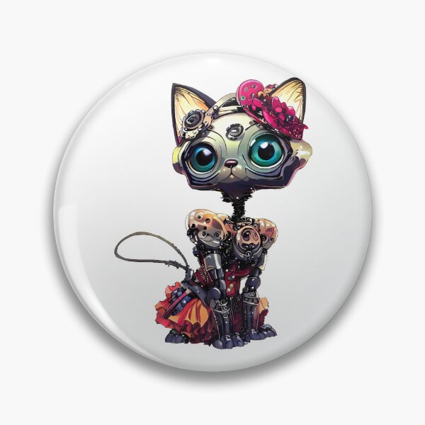 Item preview, Robo-Haute Couture Cat! designed and sold by kukamatsu.