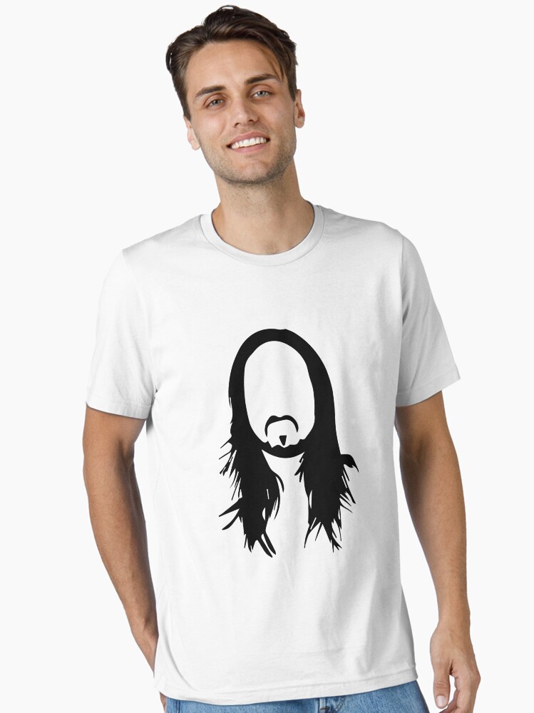 Thumbnail 2 of 7, Essential T-Shirt, Jesse Pinkman Long Hair Steve Aoki designed and sold by groovypopart.