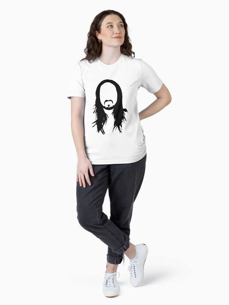 Thumbnail 4 of 7, Essential T-Shirt, Jesse Pinkman Long Hair Steve Aoki designed and sold by groovypopart.
