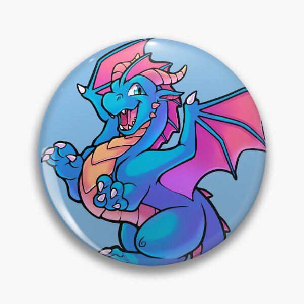 Item preview, Flying Chibi Dragon - Blue designed and sold by MillyD13.