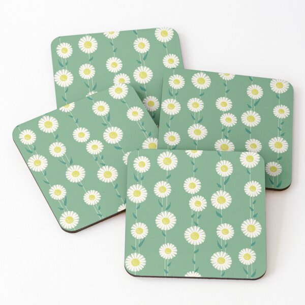 Item preview, Sweet Daisies [green] designed and sold by Aia UENO design.
