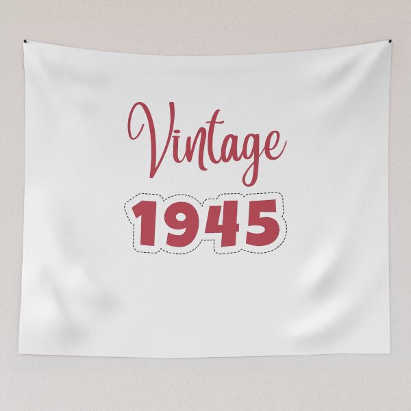 Item preview, Vintage 1945 - Retro Birthday T-Shirt - Birthday Shirt - Birthday Gift For Women - Funny Birthday Tee designed and sold by DreamStore360.