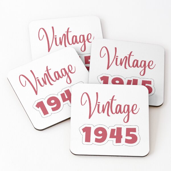 Item preview, Vintage 1945 - Retro Birthday T-Shirt - Birthday Shirt - Birthday Gift For Women - Funny Birthday Tee designed and sold by DreamStore360.