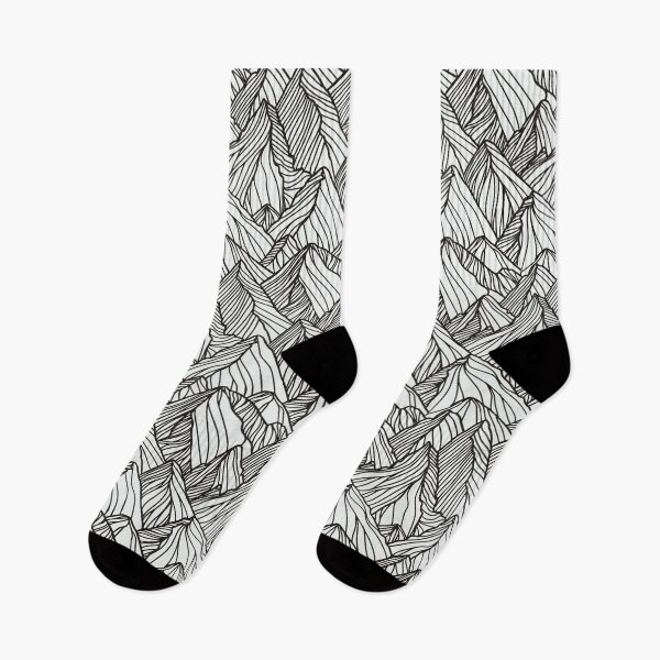 Item preview, glacier hills -  line contour pattern  designed and sold by Milatoo.