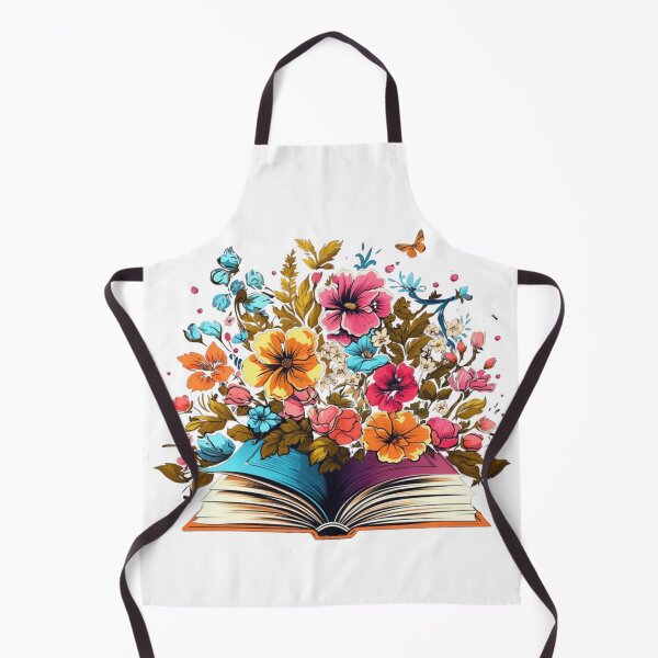 Item preview, Open Book with Wild Flowers Book Aesthetic designed and sold by ArtFromBeyond.