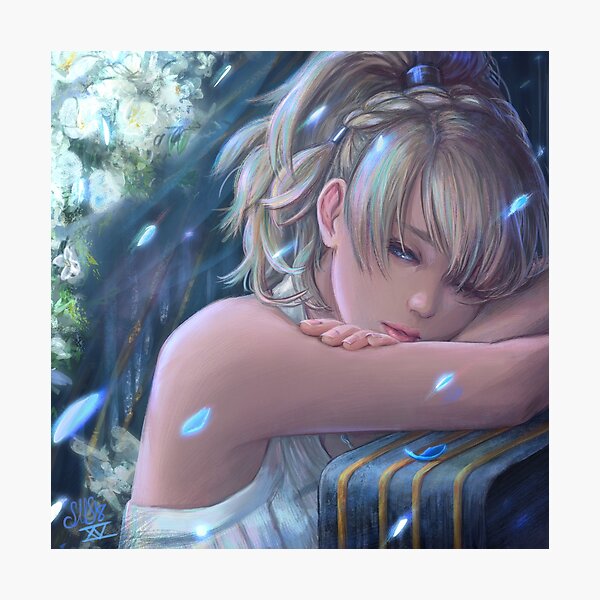 Vista previa del artículo con la obra «Final Fantasy XV - Lunafreya», diseñado y vendido por Dice9633.