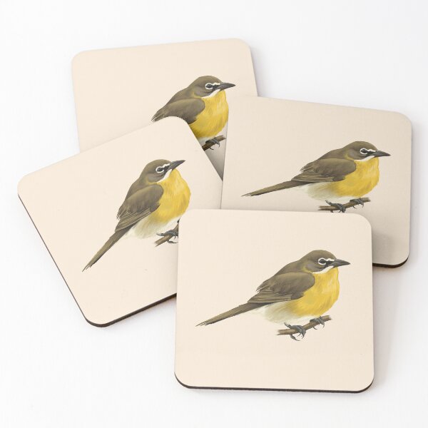 Item preview, Yellow Breasted Chat Bird on a Branch designed and sold by Nick Garnhart.