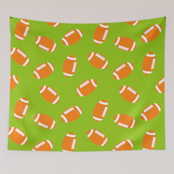 Item preview, Football - Bright Green designed and sold by Una Somerville.