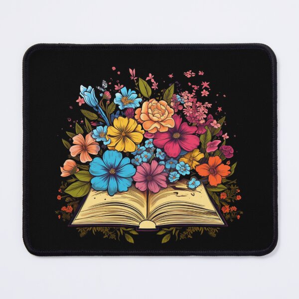 Item preview, Book with Wild Flowers Book Aesthetic designed and sold by ArtFromBeyond.