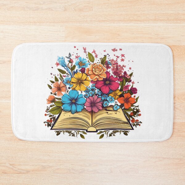 Item preview, Book with Wild Flowers Book Aesthetic designed and sold by ArtFromBeyond.