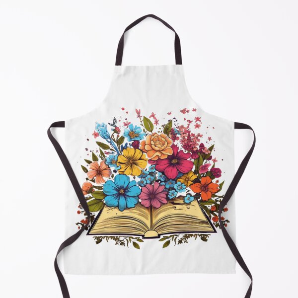 Item preview, Book with Wild Flowers Book Aesthetic designed and sold by ArtFromBeyond.