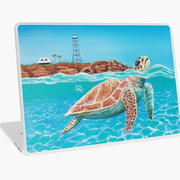 Sea Turtle Turquoise Water Laptop Skin