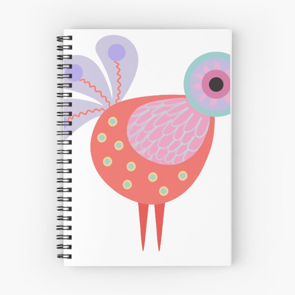 Item preview, Bird minimal colorful love story designed and sold by WawaArtsWork.