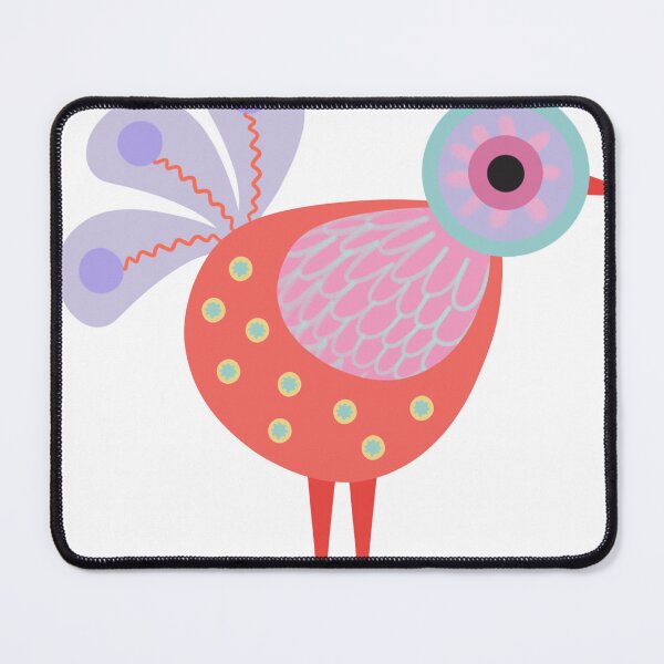 Item preview, Bird minimal colorful love story designed and sold by WawaArtsWork.