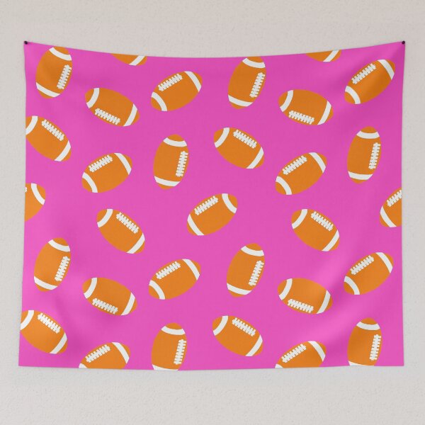 Item preview, Football - Hot Pink designed and sold by Una Somerville.