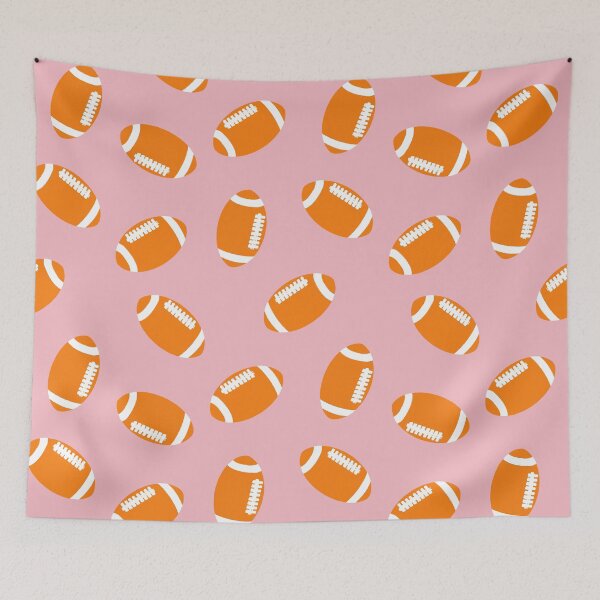 Item preview, Football - Tickled Pink designed and sold by Una Somerville.