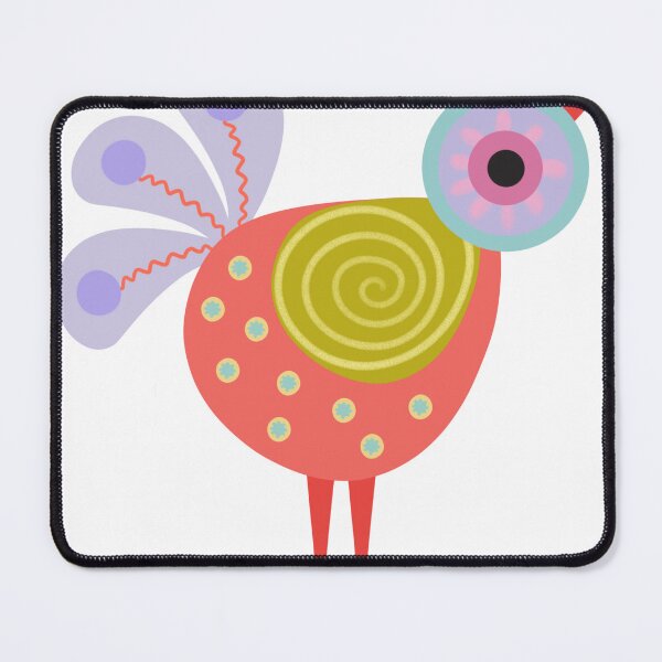 Item preview, Bird minimal colorful love story designed and sold by WawaArtsWork.