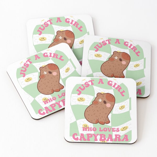 Item preview, Just a girl who loves capybara designed and sold by Pattranit56.