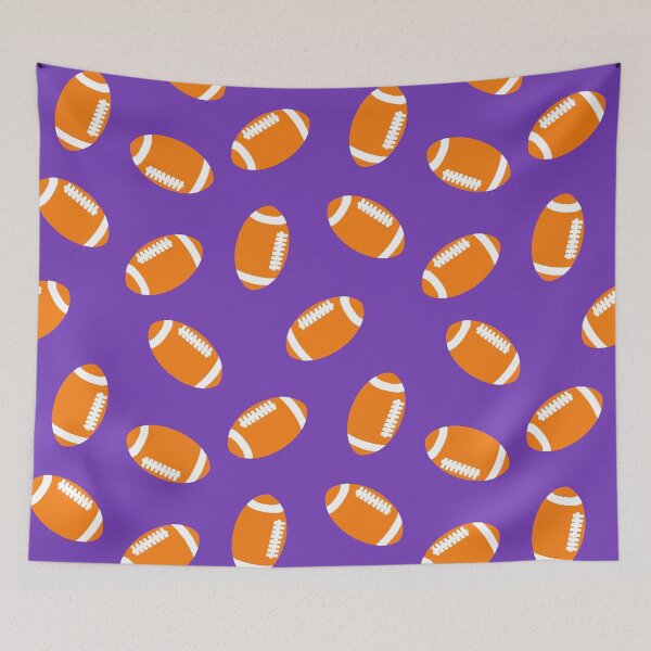 Item preview, Football - Purple designed and sold by Una Somerville.