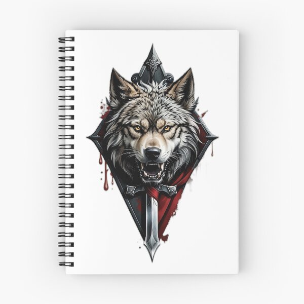 Item preview, Wolf head banner logo with sigil designed and sold by Laufer15.