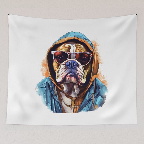 Item preview, Urban Bulldog: Streetwise Bulldog Vibes | Dog Lovers designed and sold by DarcoDesigns.