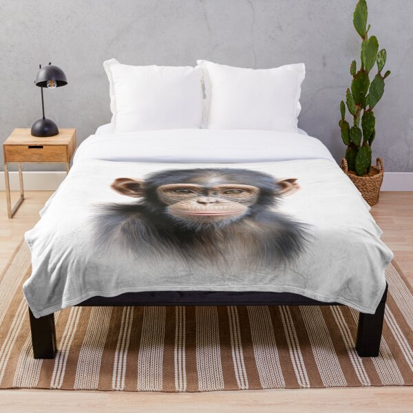 Item preview, Baby chimpanzee Pencil drawing designed and sold by TLCPhotoArt.