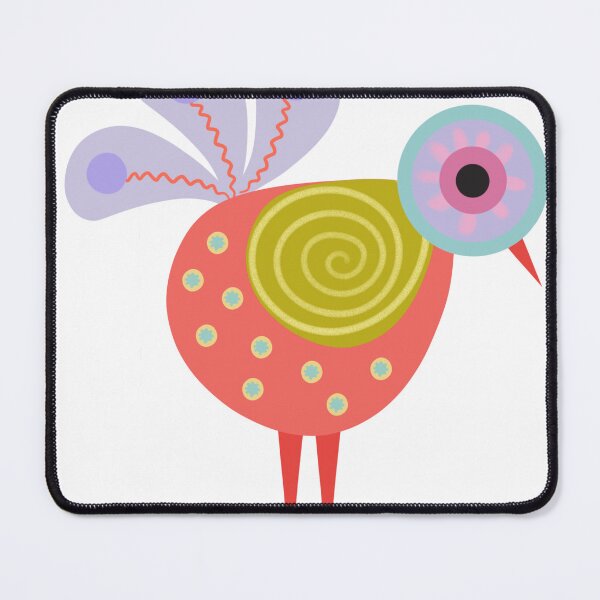 Item preview, Bird minimal colorful love story designed and sold by WawaArtsWork.