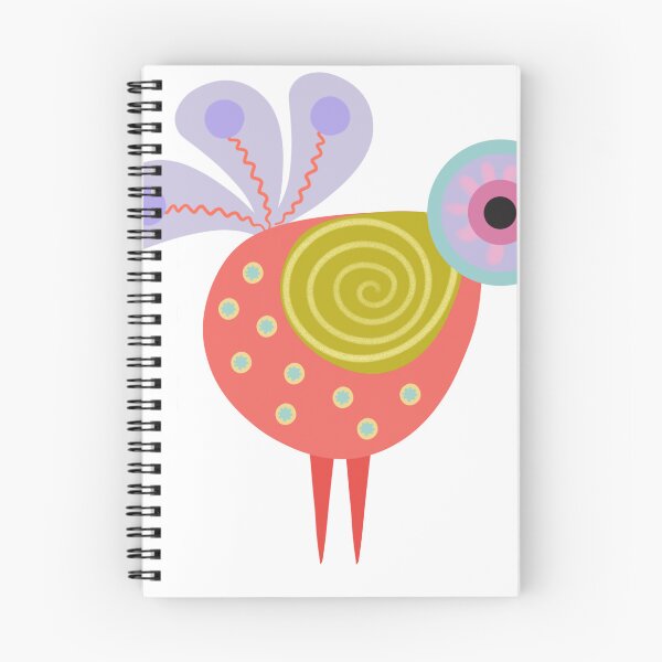 Item preview, Bird minimal colorful love story designed and sold by WawaArtsWork.