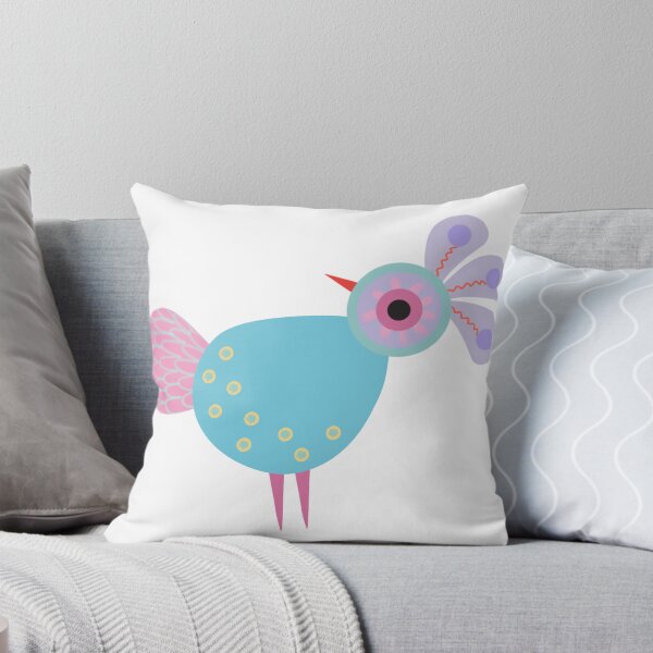 Item preview, Bird minimal colorful love story designed and sold by WawaArtsWork.